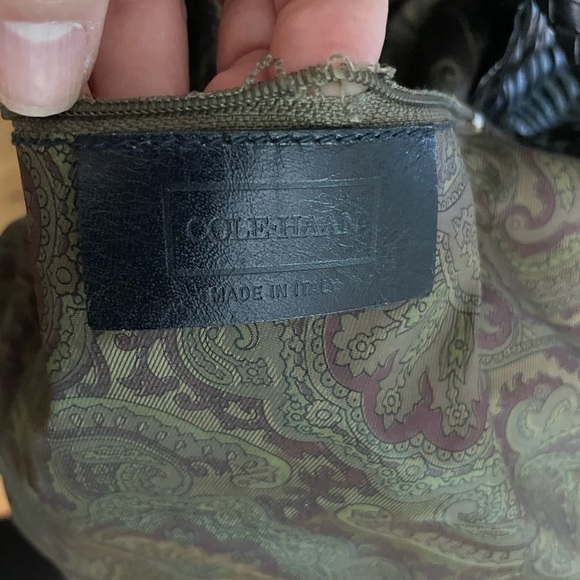 Vintage Cole Haan Weave Backpack - Picture 5 of 10